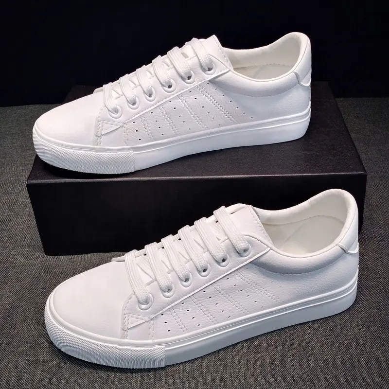 Ultime hot OEM di fabbrica bianco scarpe scuola scarpe da tennis delle signore scarpe casual donne scarpe bianche