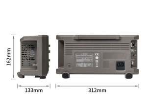 Siglent SDS822X HD オシロスコープ:2チャンネル、200MHz帯域幅、2GSaサンプリングレート、12ビット解像度 - Product Image 4