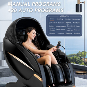 China Luxus-Elektro-Null-Schwerkraft-Gesamtorganismus-Massagestuhl Doppel-Core-Massagestuhl 4d SL-Strecken-Beheiztes Massagestuhl - Product Image 4