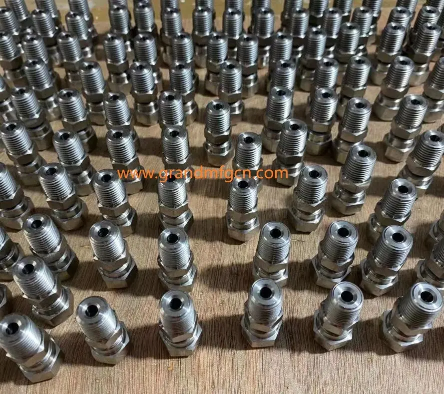 NPT 1/4 POLEGADAS de aço inoxidável 316 válvula de drenagem suportar 2600PSI em estoque personalizado disponível