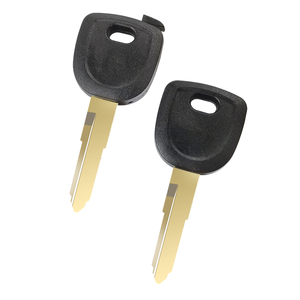 4D63(80BIT) チップ付きMazdキーシェルブランクケース用のトランスポンダーユニバーサル交換用MZ34キー - Product Image 1