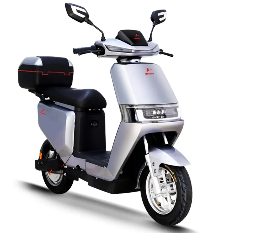 FENGHAO Harga Pabrik Sepeda Motor Listrik 60V 27H Sepeda Motor Listrik Jalan Kota