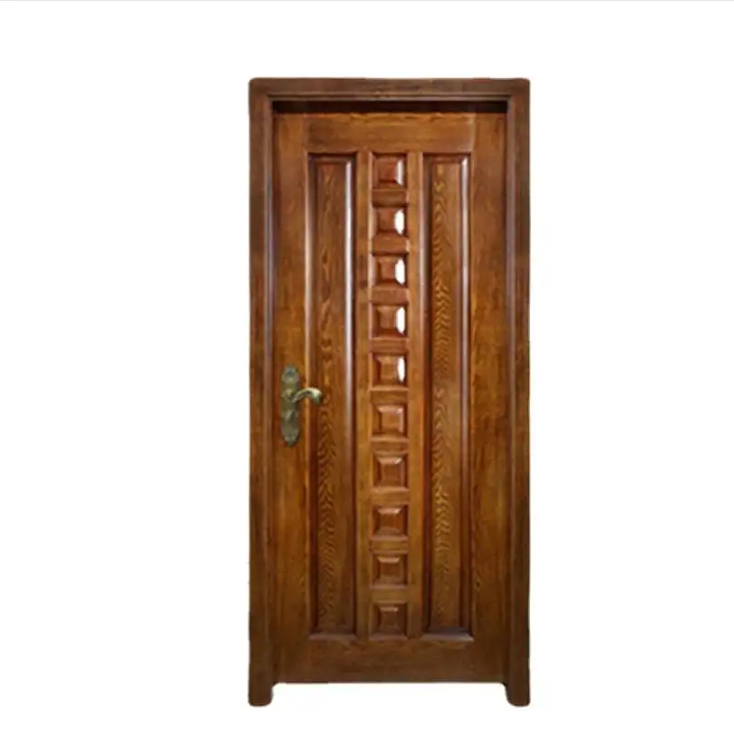 Otros fabricantes de puertas de habitación, diseño de puerta interior de madera de pvc, bajo nivel de cantidad mínima