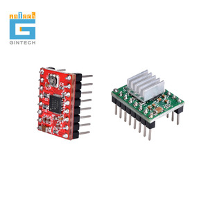 Driver Del Motore passo-passo Modulo 3D Parti Della Stampante StepStick A4988 DRV8825 Driver Motore Passo A Passo Con dissipatore di Calore Carrier Reprap RAMPE 1. - Product Image 2