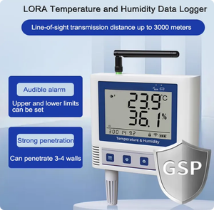 Remote Monitoring Wireless LORA <strong>Temperature</strong> and Humidity <strong>Data</strong> <strong>Logger</strong> with alarm - Product Image 5