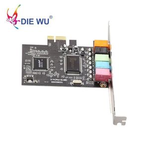 PCIE X1声卡5.1通道音频接口PCI Express立体声数字卡CMI8738芯片组 - Product Image 4
