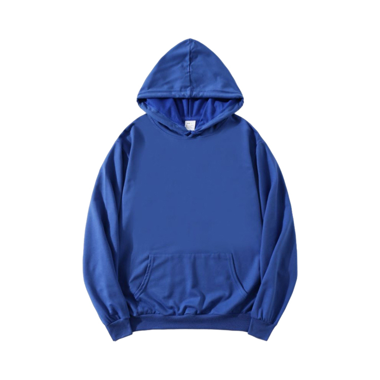 Sweat à capuche bleu
