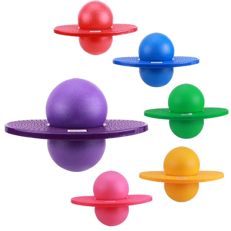Mainan menyenangkan baru 2023 bola lompat Pogo bola keseimbangan papan memantul untuk anak-anak luar ruangan keseimbangan lompat bola Hopper
