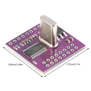 MCU-752 interfaccia Bus MCU-752 SC16IS752 I2C/SPI alla scheda di espansione del modulo di conversione UART a doppio canale con intestazione pin - Product Image 6