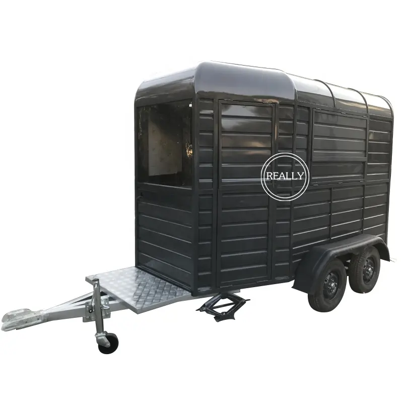 Totalmente Equipado Food Concessão Trailer Outdoor Street Mobile Modern Food Cart Mini Ice Cream Food Truck para venda americano