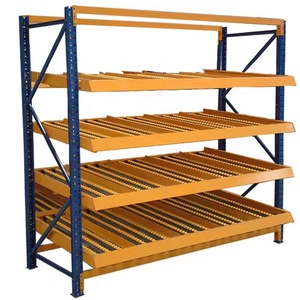 Estante rodante de alta calidad, estante de cartón fluido para exhibición, almacenamiento, almacén, tienda de comestibles - Product Image 6