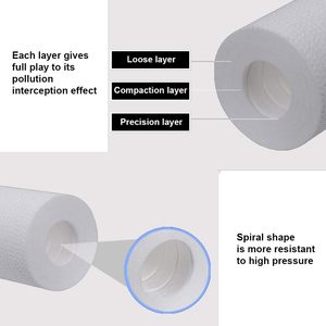 净水机用Pp滤芯净水机pp棉过滤器5微米10英寸沉淀物滤筒 - Product Image 6