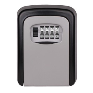 Orange Waterproof Hotel Used Digital with Combination Code Wall <strong>Mounted</strong> Hidden Storage of Safety Lock Box for Door <strong>Hide</strong> Keys - Product Image 6