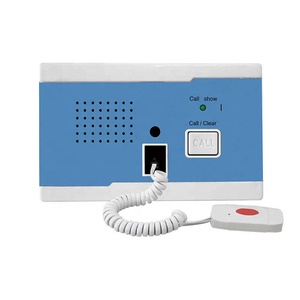 Sistema de intercomunicador para cama de Hospital, 2 vías, botón de llamada de emergencia