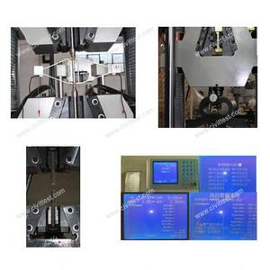 Máquina de prueba Universal de tensión, barra de refuerzo de acero UTM, servo hidráulico, controlado por ordenador automático, probador de tensión