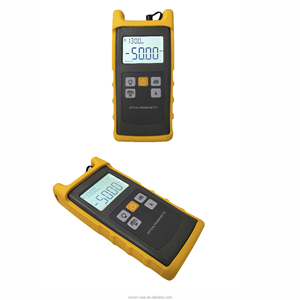 -50~+26dBm <strong>Optical</strong> Power Meter with FC/SC Replaceable Adapter and 2.5mm Universal Fiber Port - Product Image 5