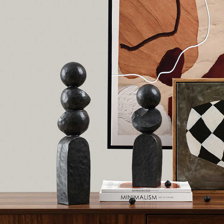 Decoración moderna para el hogar, artesanía de resina, escultura artística, mesa Interior, armario, artículos decorativos, estatua de resina