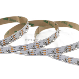 5v adreslenebilir renkli led ışık ws2811 5V yan görünüm led çubuk şerit - Product Image 5