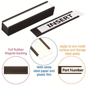 Fabrika kaynağı ekstrüzyon özel esnek kauçuk manyetik şerit C profili mıknatıs - Product Image 3