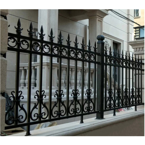 Modern Design Galvanized Wrought Iron <strong>Fence</strong> Gate Easy Assembly Outdoor Security Ornamental Iron Trellis Aluminum Frame for <strong>Pools</strong> - Product Image 2