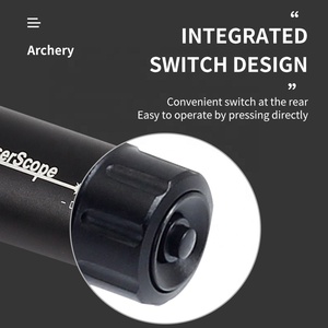 Okçuluk yeşil lazer ışık alüminyum alaşım lazer işaretçi taktikleri yay lazer ışığı açık avcılık yüksek hassasiyetli aksesuarları - Product Image 5