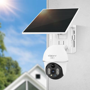 Wi-Fi Солнечная камера IPxiaovv 3MP 10 Вт/20 Вт Солнечная камера 4 g Солнечная камера солнечная батарея - Product Image 2