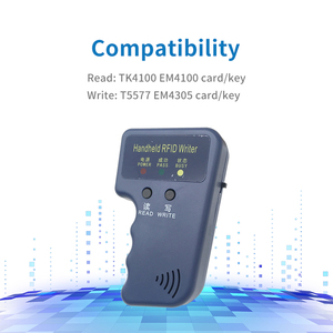 ตัวอ่านตัวแบบจําลองขนาด 125Khz อ่านและเขียน T5577 การ์ด ID คีย์โฟบเครื่องอ่านตัวเขียนสําหรับแท็กคีย์โฟบการ์ด 125Khz - Product Image 3