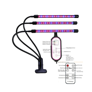 อะแดปเตอร์ USB ไฟ LED เติบโตพร้อมรีโมทคอนโทรลสำหรับพืชดอกไม้เต็มสเปกตรัมจับเวลา3/9/12HR หรี่แสงได้10 - Product Image 3
