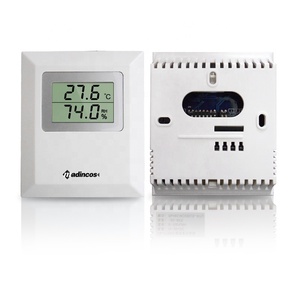Sensor de temperatura y humedad de la habitación, pantalla LCD Digital tipo pared MTH300: 0.3% con salida opcional de 0-5v/0-10v/4-20 ma/rs485 - Product Image 1
