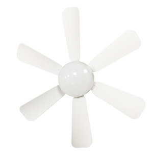 Ventilador de techo LED con Control remoto con lámpara de luz, lámpara de ventilador de aspas, lámpara convertidora E26/E27 de 6 aspas para dormitorio, luces de ventilador de vida - Product Image 2