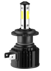 <span class=keywords><strong>F8</strong></span> led far 30W/6000LM 4 taraf far COB çip araç aydınlatma sistemi, H4,H7,9006,9008 evrensel arabalar için led farlar