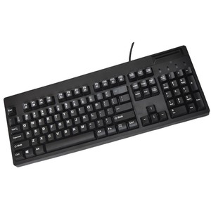 Промышленная клавиатура POS KB104S, оптовая продажа, программируемая мембрана с считывателем смарт-карт - Product Image 1
