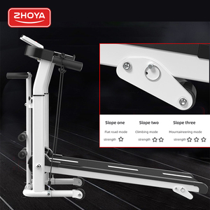 Zhome ev kullanımı katlanır koşu bandı denetleyici kurulu taşınabilir koşu bandı monitör ile manuel kardiyo eğitim ev koşu bandı - Product Image 4