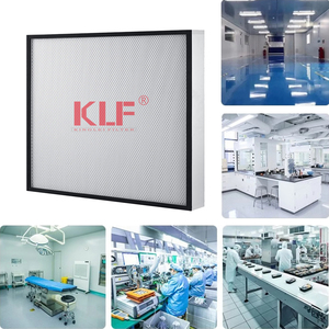 Hvac Hệ thống bộ phận Hợp kim nhôm Khung Bộ lọc không khí có thể giặt Bộ lọc mật độ cao Sponge laminar Flow Hood <span class=keywords><strong>HEPA</strong></span> lọc - Product Image 4