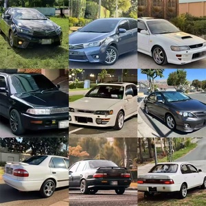 車のヘッドライトトヨタ<span class=keywords><strong>Vios</strong></span> 2008-2013 <span class=keywords><strong>LED</strong></span>オートヘッドライトアップグレードAngel Eyesプロジェクターレンズ用カローラAe101ヘッドライト