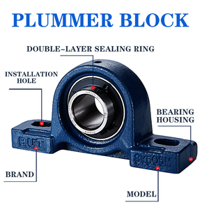 Nhưng nhà máy Trung Quốc Chất lượng cao giá thấp nhiều thương hiệu S KF TR UCP 208 gối khối mang UCP 212 gối khối mang - Product Image 4