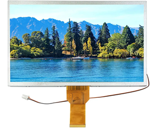 Personalizado 10,1 pulgadas 1024x600 IPS TFT LCD Módulo Pantalla RGB /LVDS Interfaz para aplicaciones industriales - Product Image 3