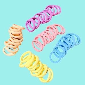 RSB <strong>Elastic</strong> Hair Ties <strong>Colorful</strong> <strong>Elastic</strong> Rubber Flexible Hair Bands Girls Nylon <strong>Elastic</strong> Hair Band