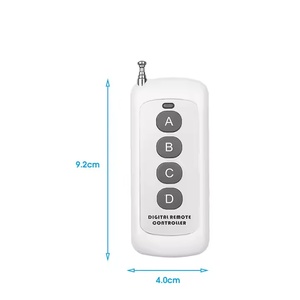 Telecomando Wireless RF 433mhz 1000 metri trasmettitore Range Learning codice Ev1527 telecomando - Product Image 1