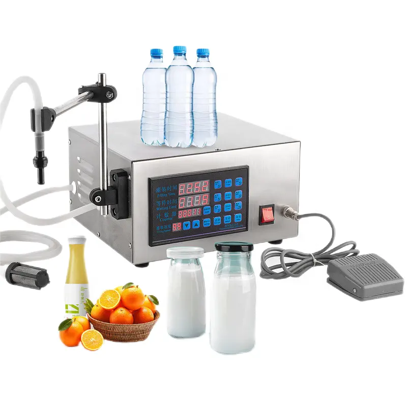 Wholesaling 220V OR 110V Digital Control Liquid Filling Machine Small Portable Electric Liquid Water Filling Machine