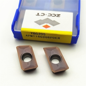 APMT apmtpdr PDR/APMT160408 APMT16 Zcc PDER YBG205 ZCC.CT Cnc kesme ekler makine için orijinal kesim karbür dönüm araçları bir - Product Image 3