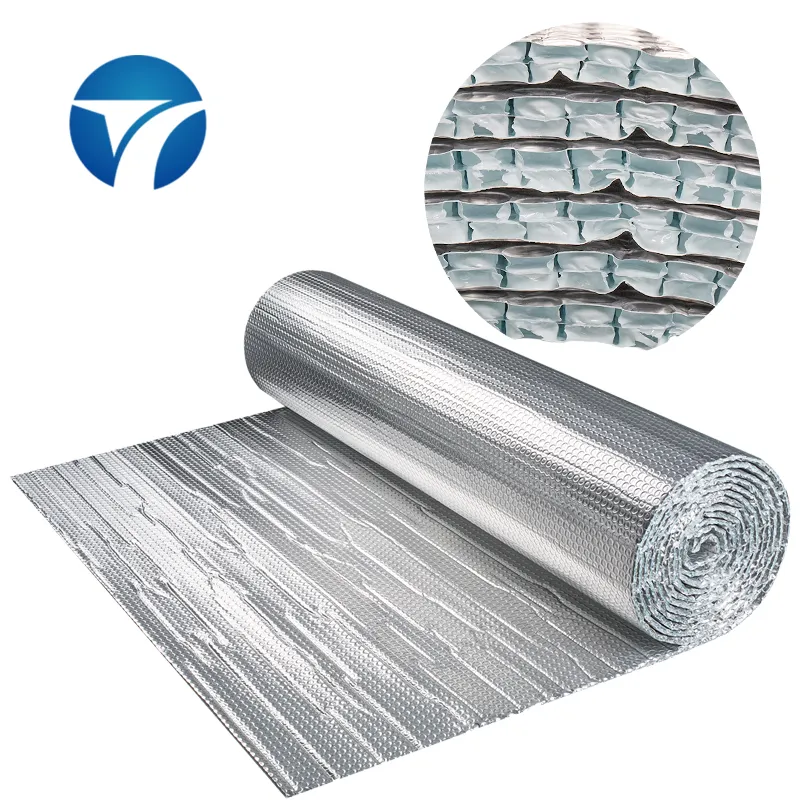 Feuille d'aluminium isolant thermique, vente en gros d'usine, 10 pièces, isolation thermique