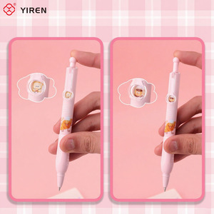 Yiren Tùy Chỉnh Mới Dễ Thương Sinh Viên Bút Push-Nút Bút Nhiệt Nhạy Cảm Và Có Thể xóa được Bút - Product Image 6