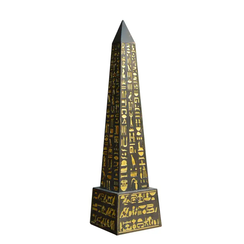 Estatua personalizada del templo egipcio de Ra, Estatua de la torre de resina del desierto, Obelisco, Antiguo Egipto