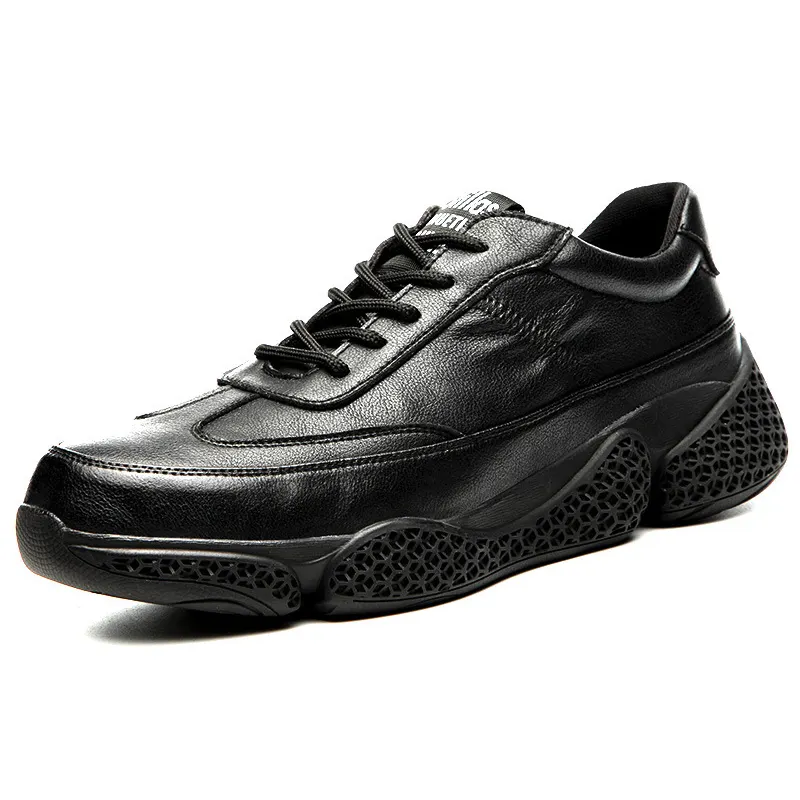 Chaussures de sécurité Sunland en cuir industriel d'hiver pour hommes, légères, chaussures de travail de meilleure marque, chaussures de sécurité à bout en acier pour soudeur