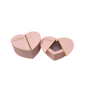 Stock (custom Accepted) Transparent PVC Window With <strong>wings</strong> Set 2 Heart <strong>Flower</strong> Gift Box Heart <strong>Flower</strong> Box Gift Packing Box <strong>Flower</strong> - Product Image 5