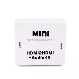 2 in 1 Video <strong>Converter</strong> With Audio Compatible Female Live Streaming HDCP1.4 Adapter <strong>HDMI</strong> <strong>to</strong> <strong>HDMI</strong> Video <strong>Converter</strong> - Product Image 4