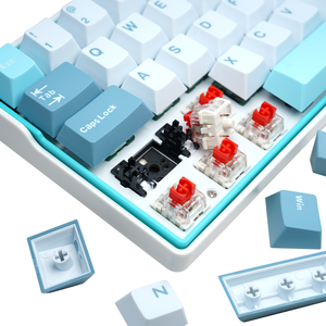 Teclado mecánico para juegos OEM de fábrica 60% Diseño 3 modos DIY personalizado para ventana/computadora/escritorio/PC/Notebook - Product Image 3
