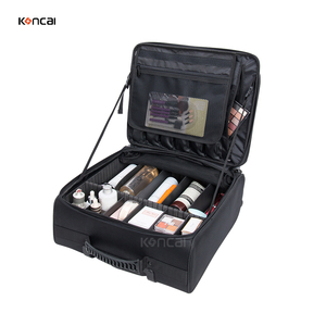 化妆盒组织者旅行化妆火车盒专业化妆滚动盒 - Product Image 4