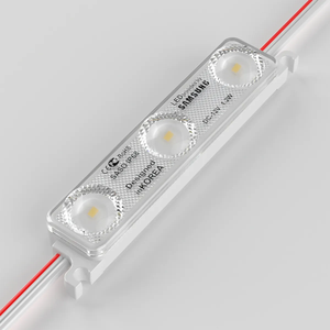 DC12V 1.2W D-diamond รูปแบบการฉีด 3leds โมดูล LED ลูเมนสูง SMD 2835 เกาหลีออกแบบชิปไฟ LED โมดูล - Product Image 2